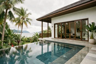 Villa moderne avec piscine à débordement à Koh Samui idéale pour la location saisonnière